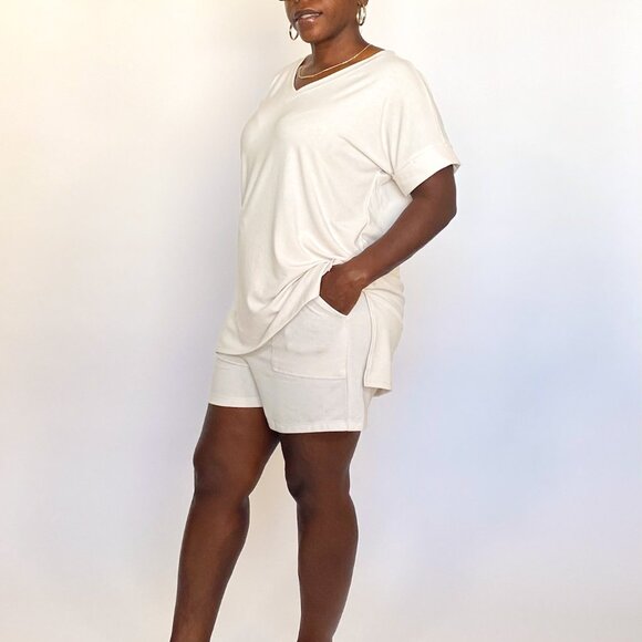 Cozy Matching Pant & Shirt Set - Ash Gray - Picture 3 of 4